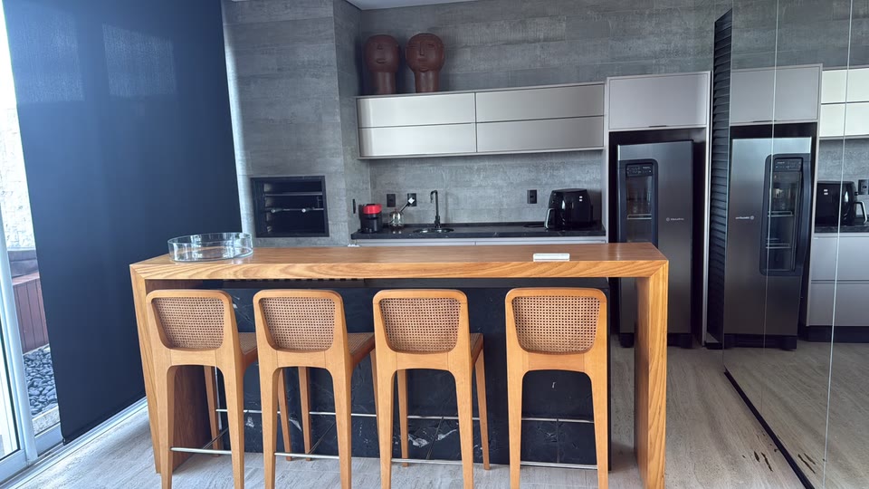 Foto original do espaço gourmet